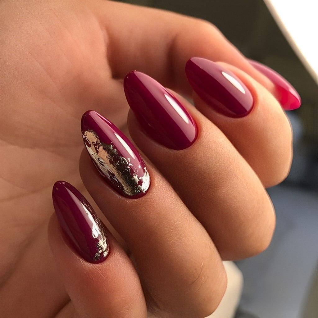 Burgundy Nails: The Perfect Shade for Every Occasion - 10