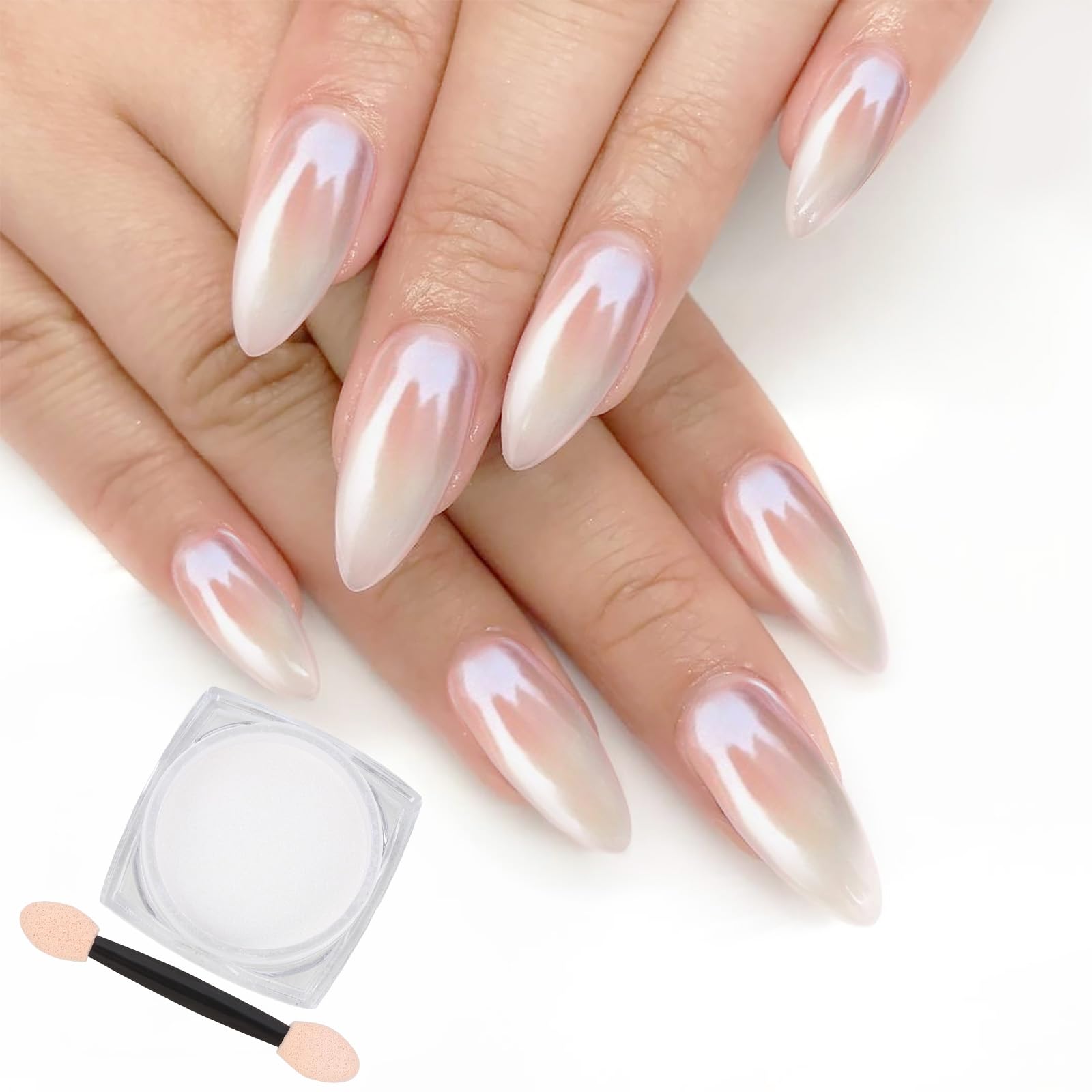 White Chrome Nails: The Ultimate Trend in Modern Manicure - 5