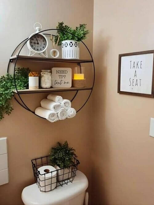 Over the Toilet Storage Ideas: Creative Ways to Maximize Your Bathroom Space - 1