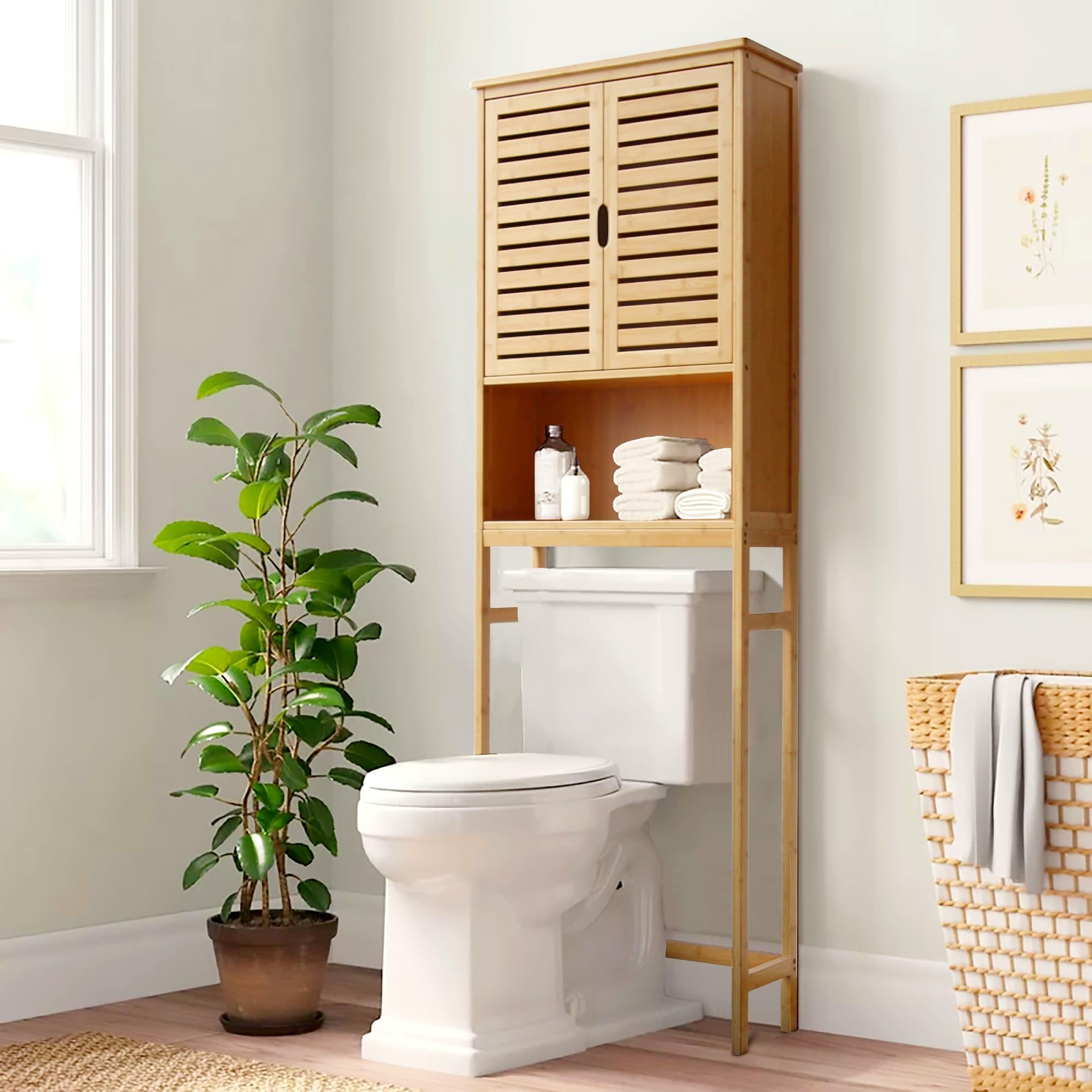 Over the Toilet Storage Ideas: Creative Ways to Maximize Your Bathroom Space - 7